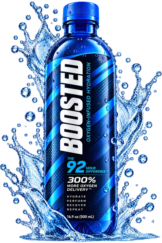 Boosted Oxygen Water 16.9 oz bottle